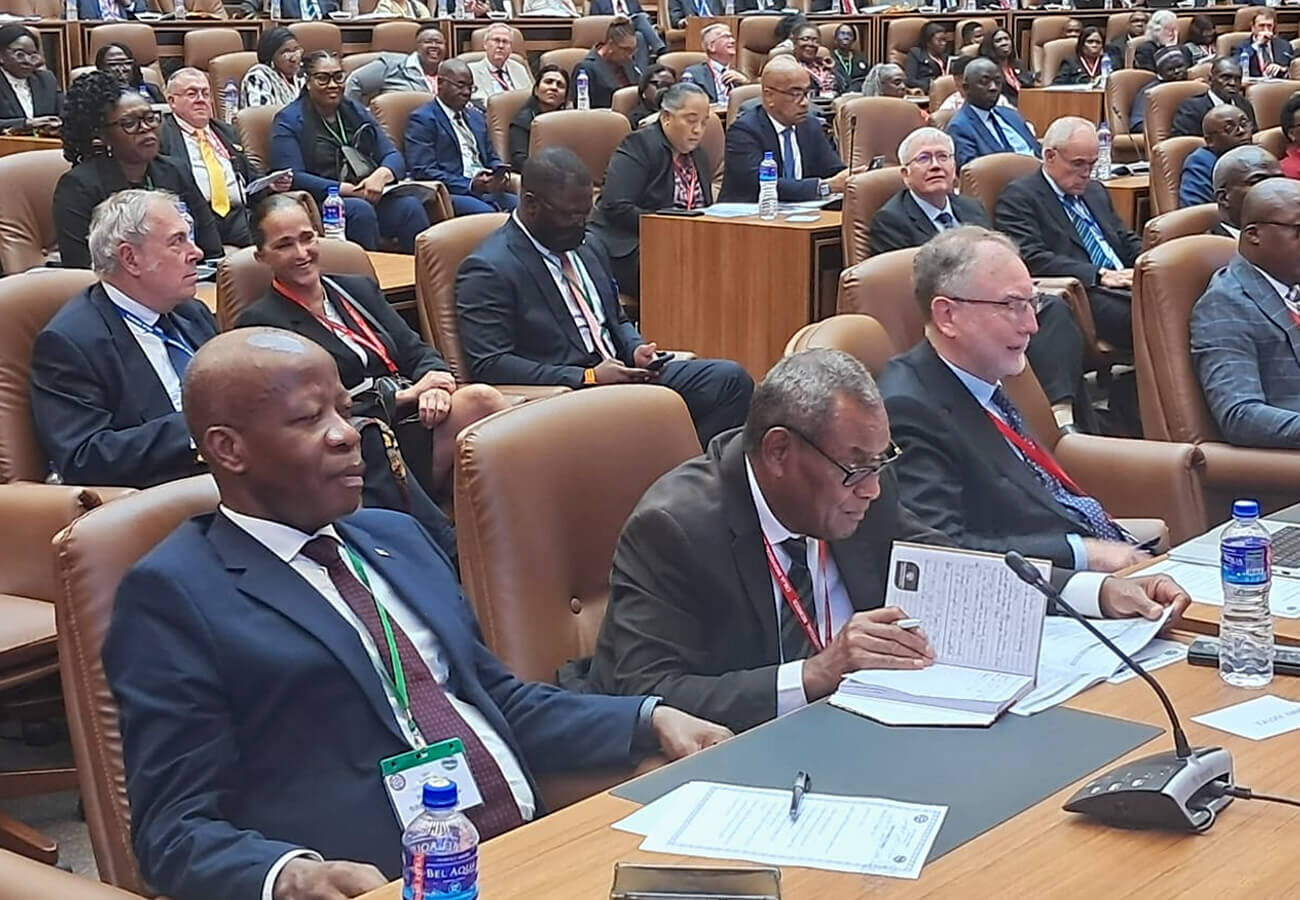 O Presidente Do Tribunal Supremo, Adelino Manuel Muchanga, No Decurso Da Conferência